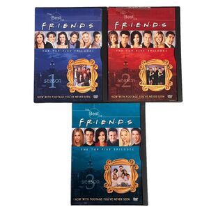 The Best of Friends Seasons 1 2 3 DVDs Top 5 Episodes from Each Season